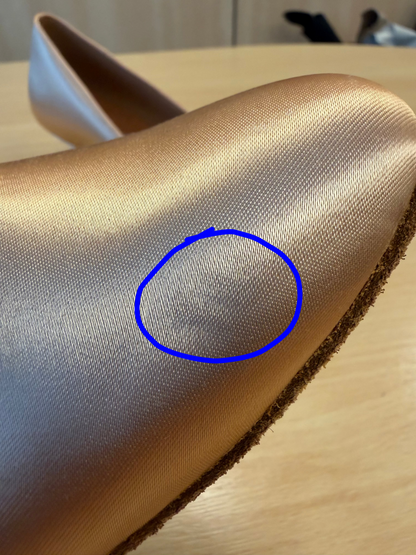 ICS RoundToe - Peach Satin - Size 6 - Regular