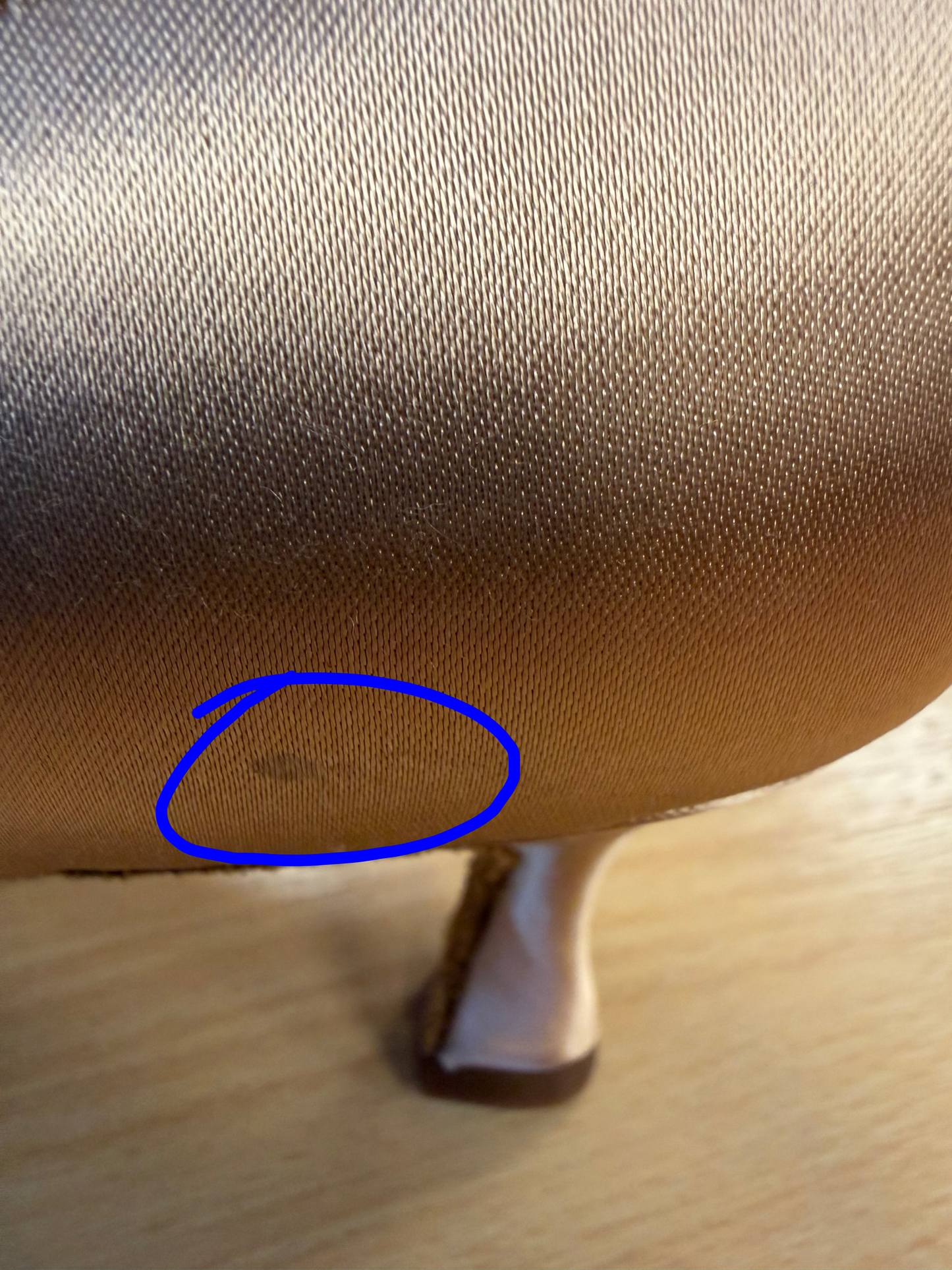 ICS RoundToe - Peach Satin - Size 4.5 - Regular