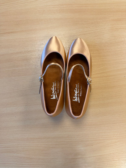 ICS Classic - Peach Satin - Size 5 - Regular