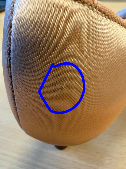 ICS RoundToe SingleStrap - Peach Satin - Size 2 - Regular