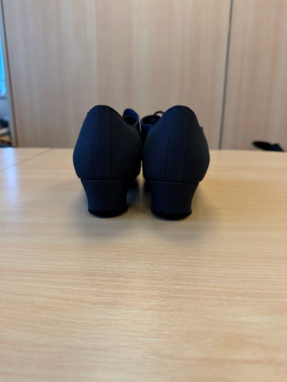 Rumba - Black Lycra - Size 8 - Narrow