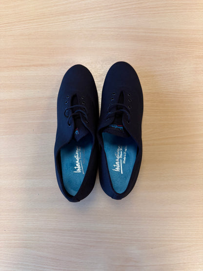 Rumba - Black Lycra - Size 8 - Narrow