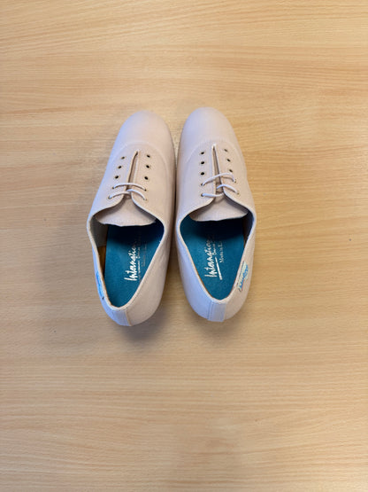 Heather Split-Sole - Beige Lycra - Size 6 - Regular