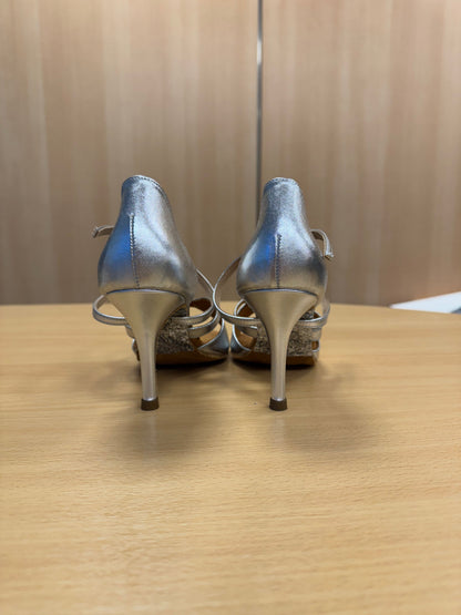 Bianca - Silver NotCalf - Size 5.5 - Regular (Silver Glitter)
