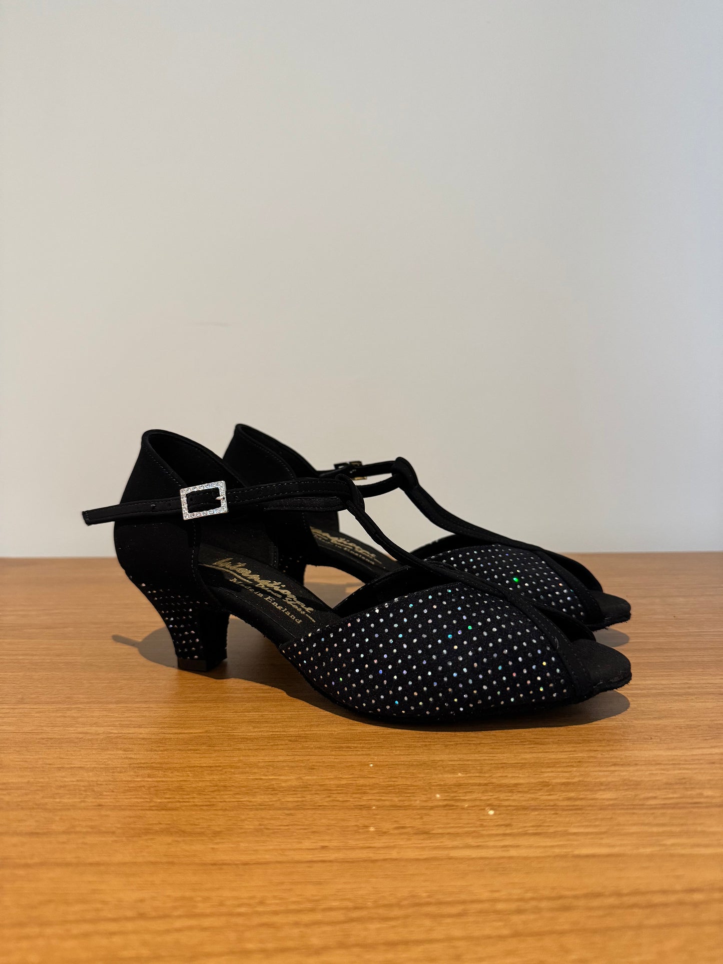 Karen - Black Calf - Size 4 - X Wide