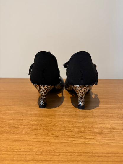 Vienna - BlackNubuck/Gondala - Size 4.5 - Regular