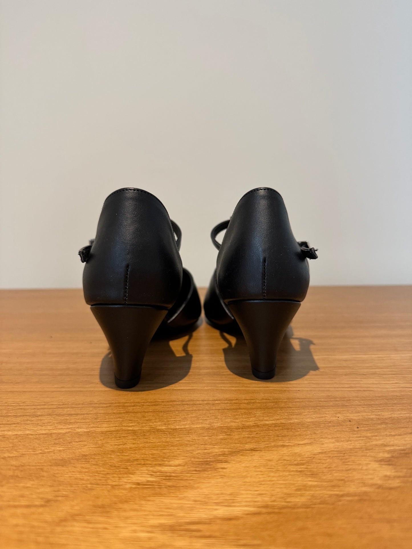 Karen - Black Calf - Size 6.5 - Wide