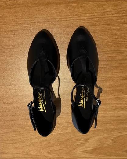 Karen - Black Calf - Size 6.5 - Wide