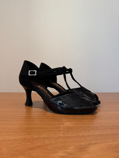 Jenny - CrocPatent/Nubuck - Size 4.5 - Regular