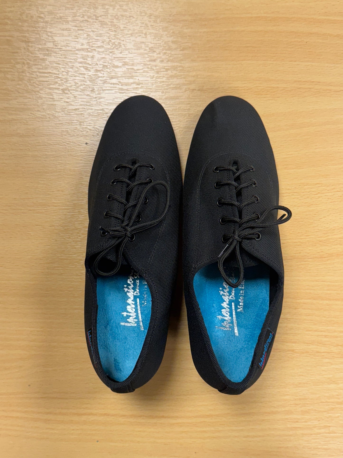Heather Split-Sole - Black Lycra - Size 5.5 - Regular