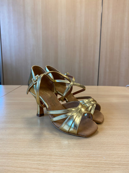 Hanna/Cindy - Gold NotCalf (Size 2XW)