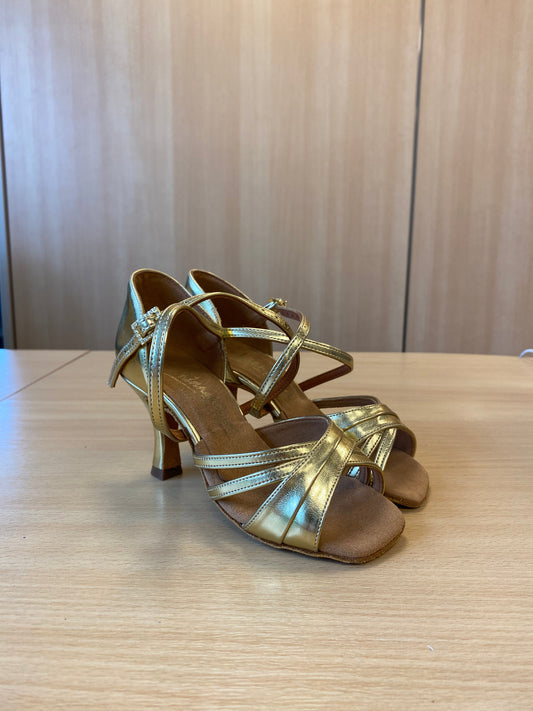 Hanna/Cindy - Gold NotCalf (Size 2XW)