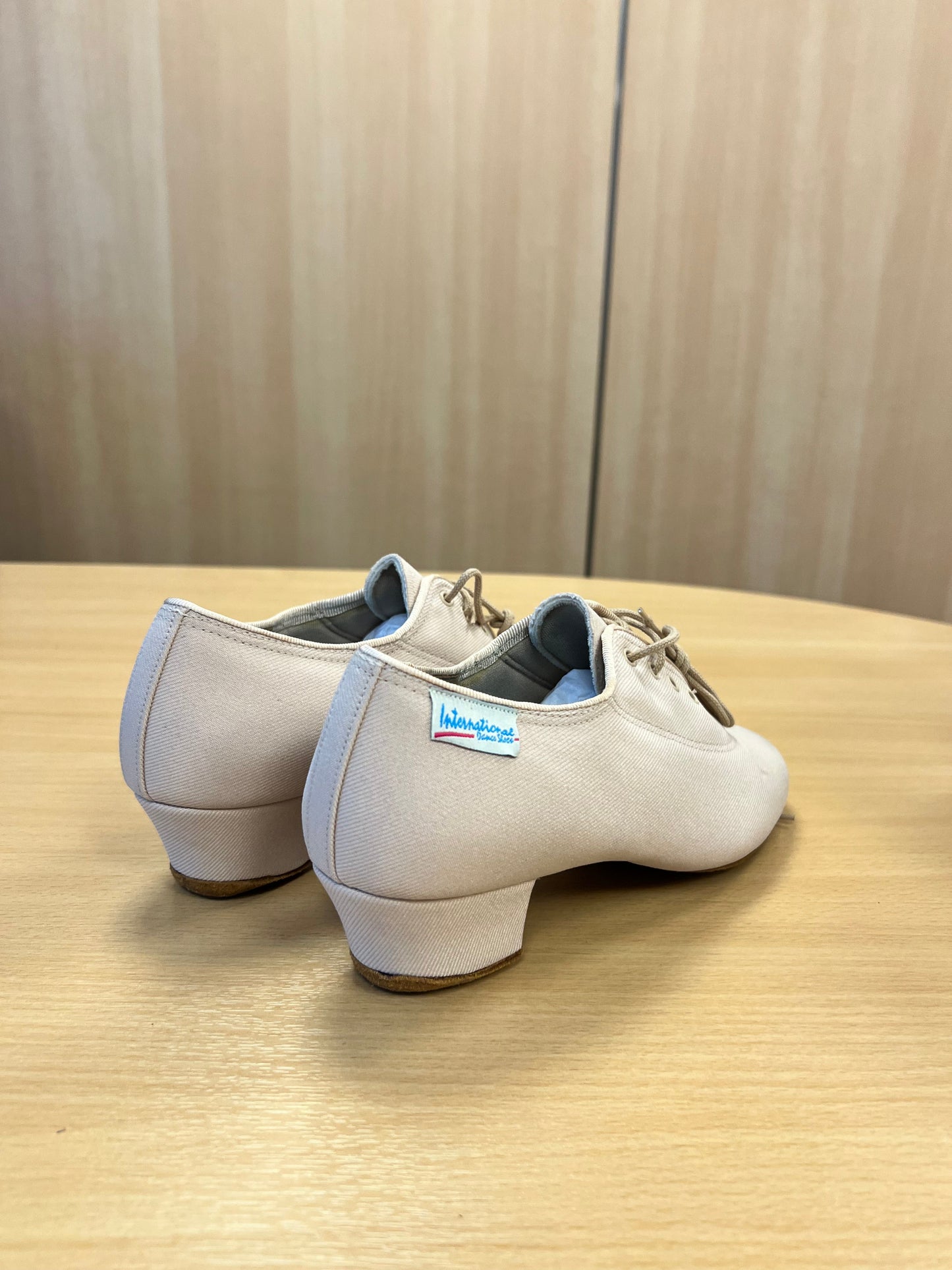 Heather Split-Sole - Beige Lycra (Size 5N)
