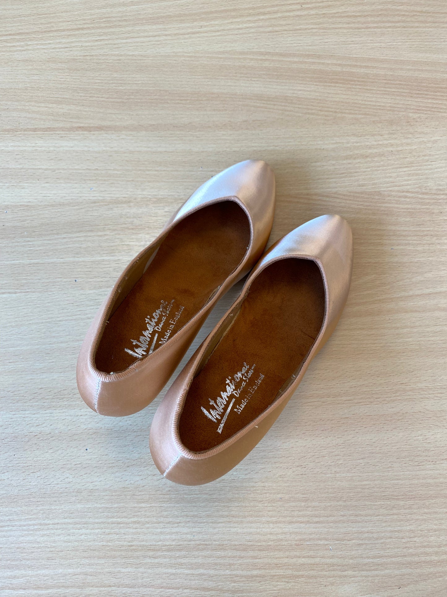 ICS Vista - Peach Satin - Size 6 - Regular