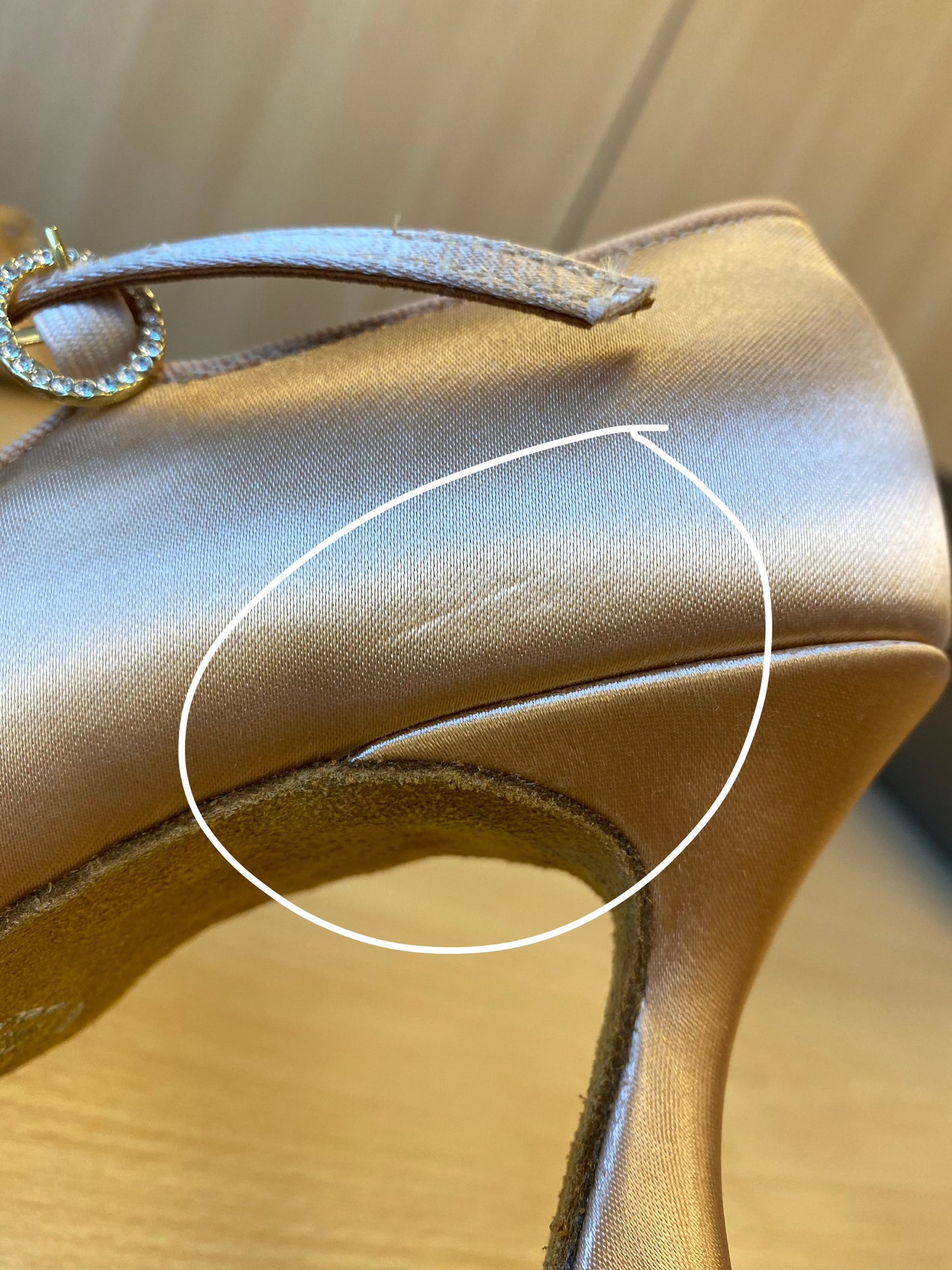 ICS Classic - Peach Satin (Size 2.5)