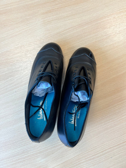 Rumba Duo - Black Calf/Black Patent (Size 7)