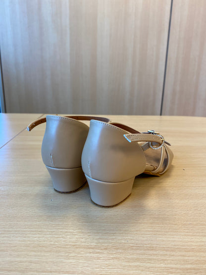 Girls Natasha - Beige NotCalf (Size 4)