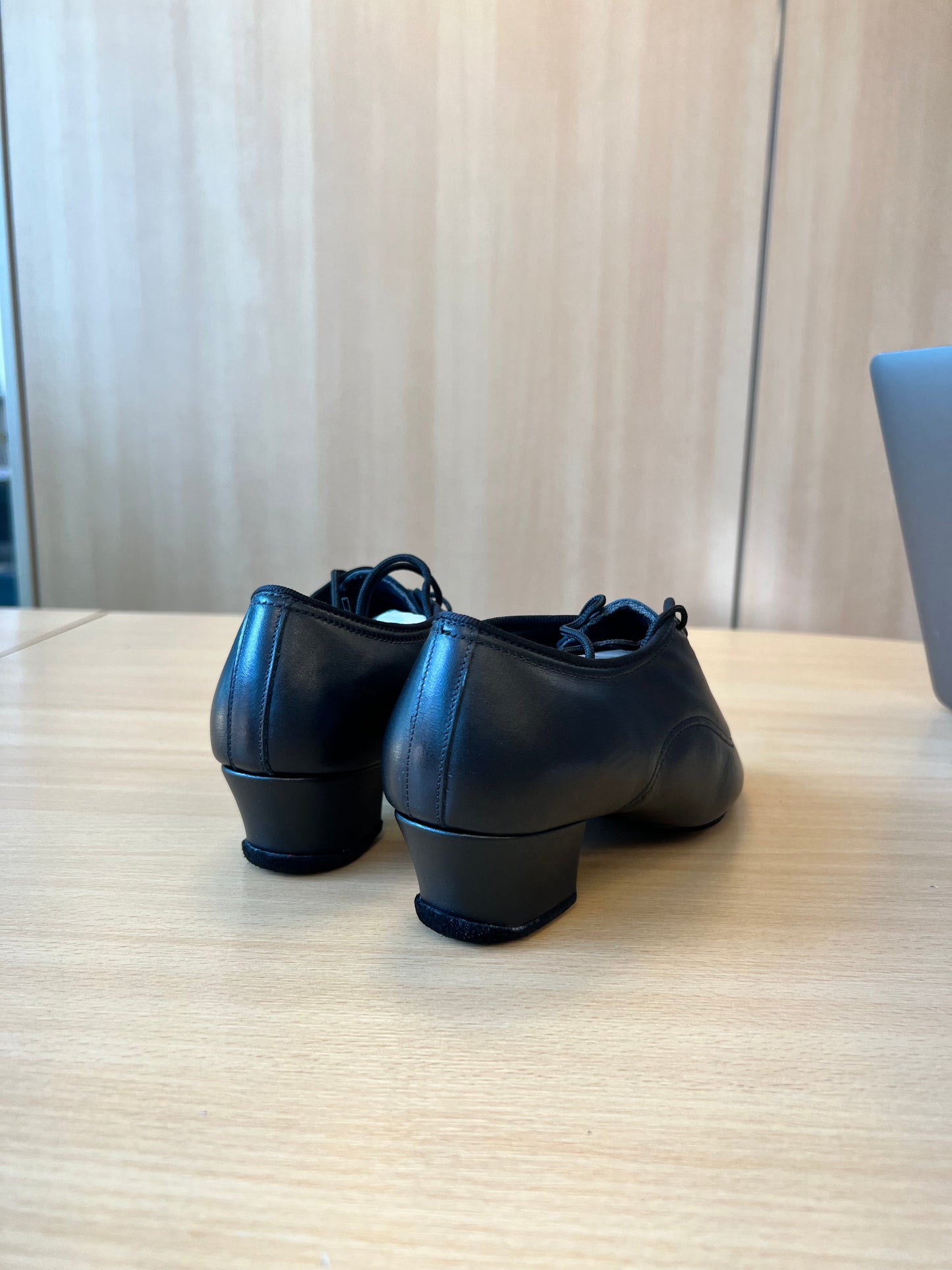 Boys Rumba - Black Calf (Size 2)