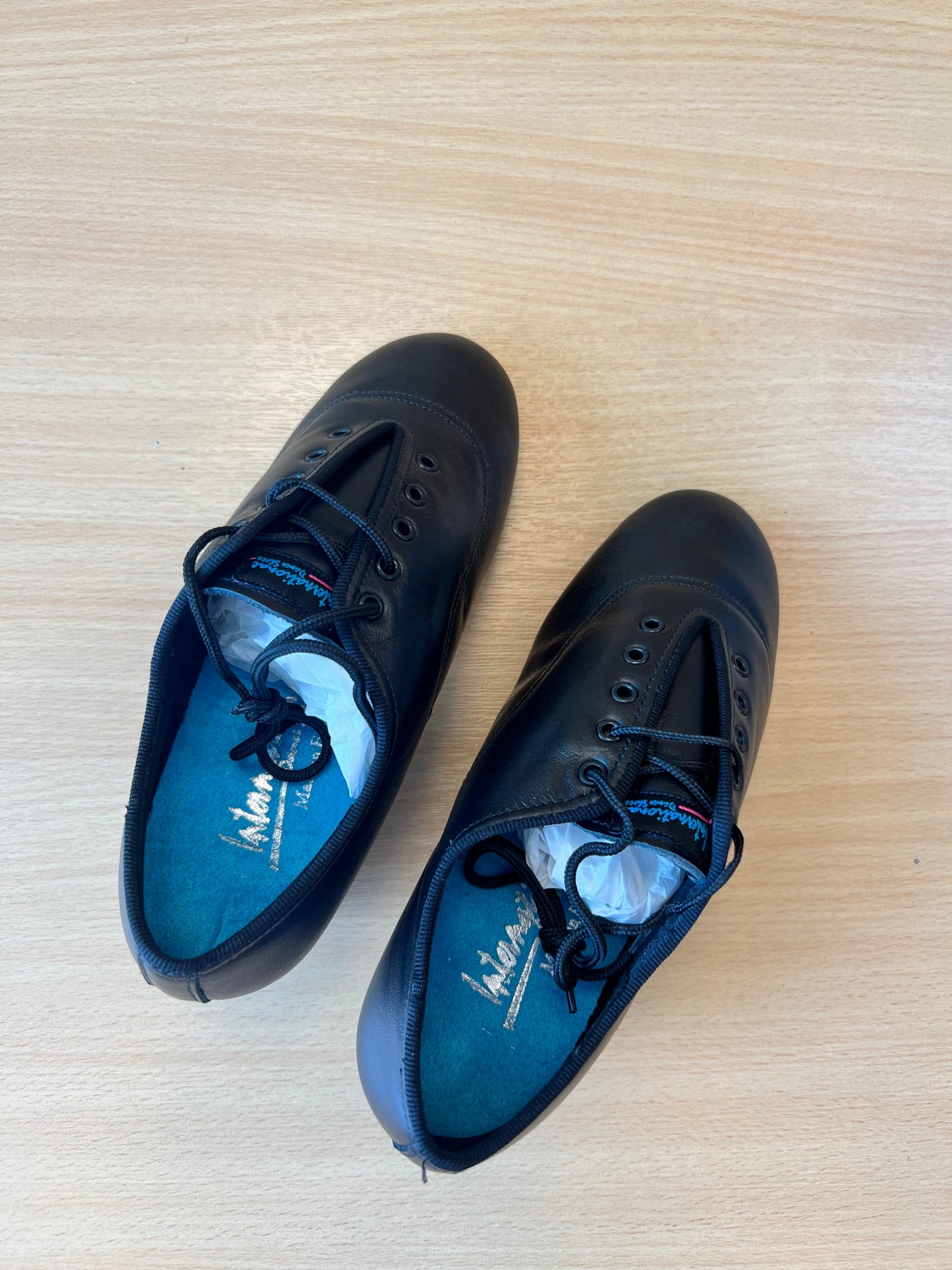 Boys Rumba - Black Calf (Size 2)