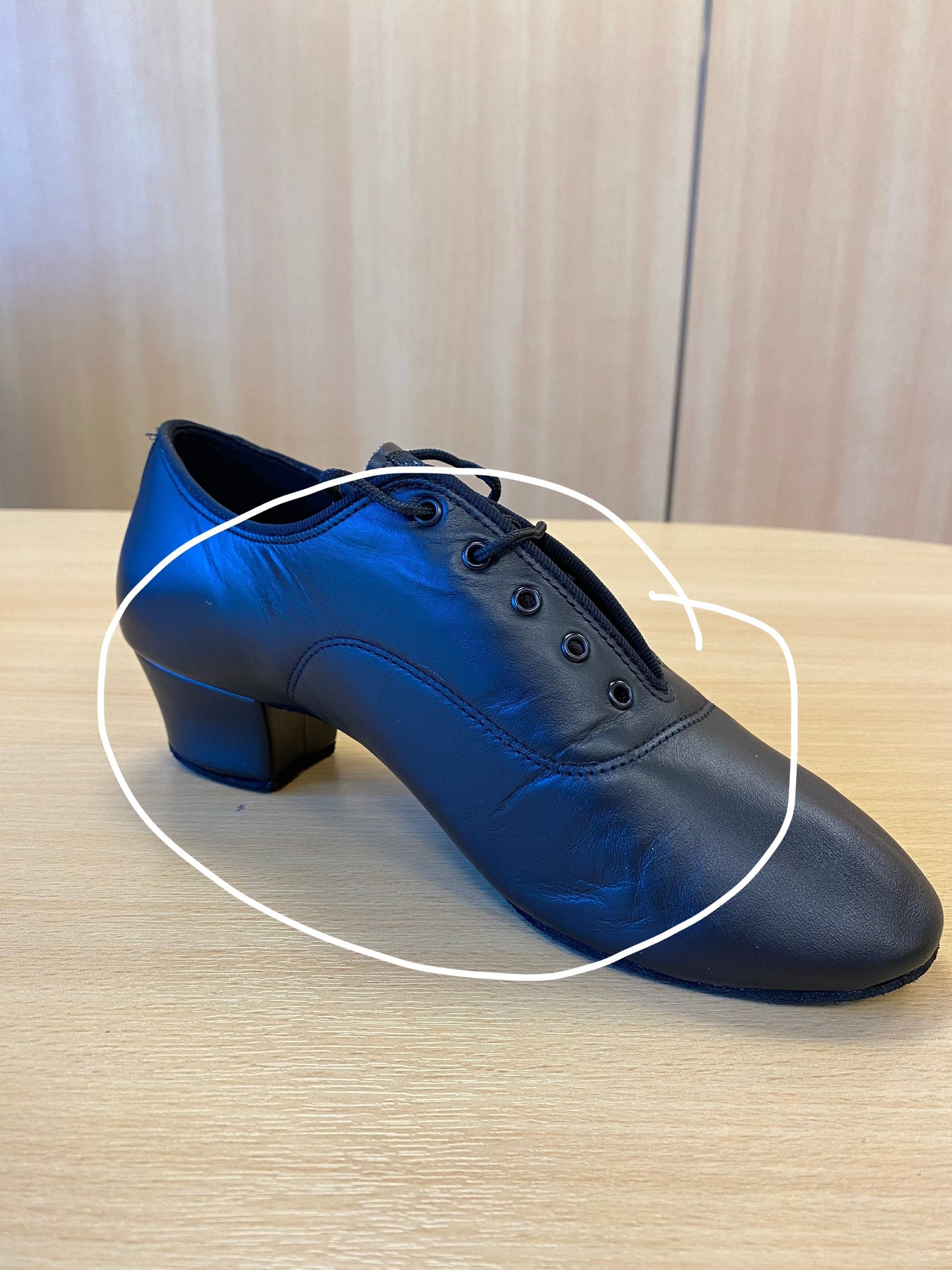 Spanish Tango - Black Calf (Size 7W)